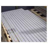 Lot of (3) Slat Wall 7