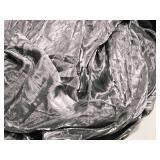 Lot of (3) Crystalene Fabric Stage Curtains 56" x 12-1/2