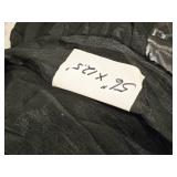 Lot of (3) Crystalene Fabric Stage Curtains 56" x 12-1/2