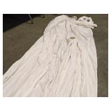 Lot of (4) Fabric Stage Curtains 14