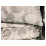 Lot of (4) 21" Covered Throw Pillow - Manipur by Designer