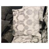 Lot of (2) 21" Covered Throw Pillows - Manipur by Designer