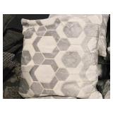 Lot of (2) 21" Covered Throw Pillows - Manipur by Designer