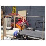 Rolling Z-Rack Clothes Rack 64" x 24" x 71"