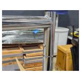 Rolling Z-Rack Clothes Rack 64" x 24" x 71"