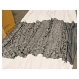 Lot of (4) Fabric Stage Curtains 14