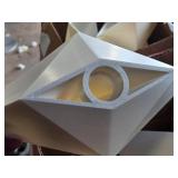 Lot of (1 Box) Acrylic Decorative Oragami Floating Candles 25-count ( 25 total items )