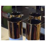 Lot of (4) Ceramic Table Vase 4" x 16"