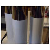 Lot of (4) Ceramic Table Vase 4" x 16"