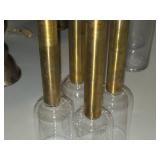 Lot of (4) Bud Vase - Zoya by Accent Décor 2 3/4" x 12 1/2"