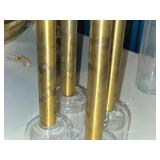 Lot of (4) Bud Vase - Zoya by Accent Décor 3 1/2" x 16 1/4"