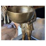 12" Eloise The Fox theme Dish Stand | Metal with Brass-Gold Finish