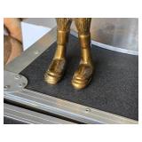 12" Eloise The Fox theme Dish Stand | Metal with Brass-Gold Finish