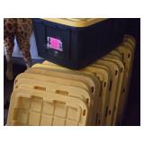 Lot of (4) Storage Bins 30" x 20" x 14"