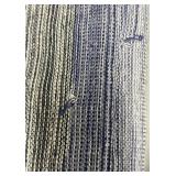 KAS Knit Throw Pillows 2-Pack Blue & White Stripe - Polyester Fill