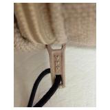 YKK Zipper Pillows - Taupe/Gray - Set of 3