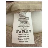 Creative Co-op Lumbar Pillows -Cotton w Tassels - Pair