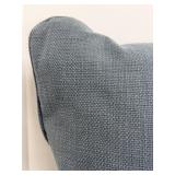 Pacific Coast Feather Cushion Decorative Throw Pillows - Navy & Beige - 2 Pack