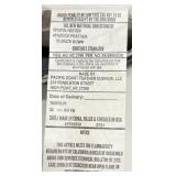 Pacific Coast Feather Cushion Decorative Throw Pillows - Navy & Beige - 2 Pack