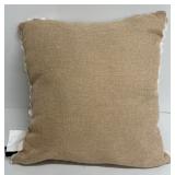 K&K Interiors Hydrangea Embroidered Pillow Set - 3 Decorative Cushions
