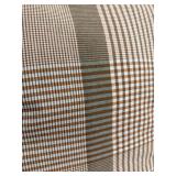 Creative Co-Op Square Woven Cotton Plaid Pillow Pair (Matches lot 225 & 226)