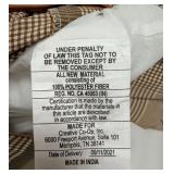 Creative Co-op Square Woven Cotton Plaid Pillows (Matches lot 224& 225)