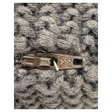 Ginza Interiors Cotton Knit Black & Cream Striped Throw Pillows Set of 2 with YKK Zippers