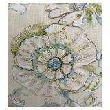 Beige Floral Throw Pillows 3-Pack