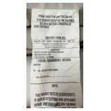 Sunbrella Cushions - 3-Piece Set Brown Stripe & Leaf Print