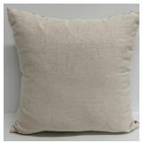 Euphoria 3-Piece Throw Pillow Set - Denim Blue & Beige Geometric Trellis