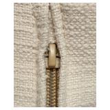 Chavan Interiors Ikat Throw Pillow Set - Beige Taupe & Black, 3-Piece