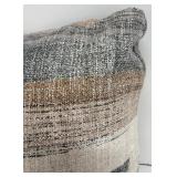 Throw Pillows - Down Fill - Geometric & Solid - Set of 2