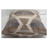 Throw Pillows - Down Fill - Geometric & Solid - Set of 2