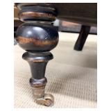 Carol Hicks Bolton Armchair - Vintage Floral Horse Print Upholstery (Matches lot 5)