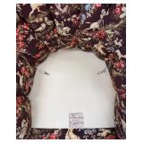 Carol Hicks Bolton Armchair - Vintage Floral Horse Print Upholstery (Matches lot 5)