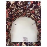 Carol Hicks Bolton for EJ Victor Armchair - Brown Floral Horse & Rider Tapestry Upholstery (Matches lot 4)