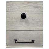 Legacy White 2-Drawer Night Stand with Builtin Charging Station