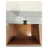 Legacy White 2-Drawer Night Stand with Builtin Charging Station