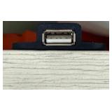 Legacy White 2-Drawer Night Stand with Builtin Charging Station