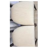 Classic Concepts INC - Pair of Oval-Back Upholstered Chairs