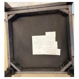 Pair of Wellhouse International CO.,LTD Black Wood Dining Chairs with Round Upholstered Backs & Cream Seats (Matches Lot 14 & 16)