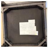 Pair of Wellhouse International CO.,LTD Black Wood Dining Chairs with Round Upholstered Backs & Cream Seats (Matches Lot 14 & 15)