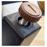 Pair of Wellhouse International CO.,LTD Black Wood Dining Chairs with Round Upholstered Backs & Cream Seats (Matches Lot 14 & 15)