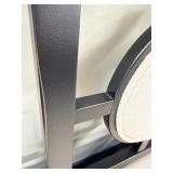 Pair of Wellhouse International CO.,LTD Black Wood Dining Chairs with Round Upholstered Backs & Cream Seats (Matches Lot 14 & 15)