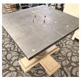 Legacy Classic Furniture Round Dining Table with Pedestal Base & Leaf