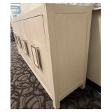 Elk Home White 4-Drawer Console Cabinet with Shelf