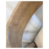 Danish Oak Dining Chairs - Pair, Mid-Century Modern (Matches Lot 26)