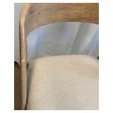 Danish Oak Dining Chairs - Pair, Mid-Century Modern (Matches Lot 25)