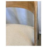 Danish Oak Dining Chairs - Pair, Mid-Century Modern (Matches Lot 25)