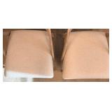 Danish Oak Dining Chairs - Pair, Mid-Century Modern (Matches Lot 25)